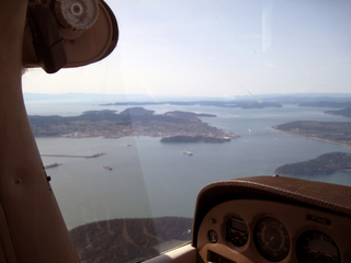 Charlie's pictures - Arlington flight - to Skagit (BVS) - daffodils instead of tulips