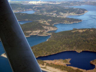 Charlie's pictures - Arlington flight - San Juan Islands - Deception Pass Bridge