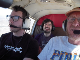 Phil and Dave and Adam flying in N4372J