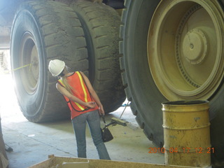 Bagdad Airport ultralight - duct tape repair