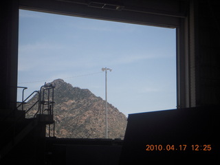 Bagdad (E51) mine tour - repair facility - Adam and giant tire