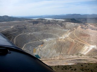 Sean's picture - Bagdad mine tour - Kristina at repair center
