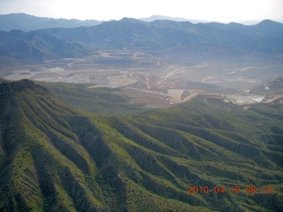 aerial - mine near Superior