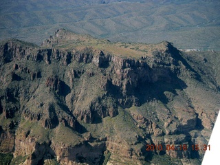 aerial - mountains near Superior