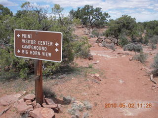 92 772. Dead Horse Point hike - sign