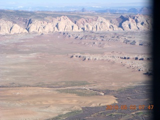 80 773. aerial - Mineral Canyon to Cedar Mountain - San Rafael Reef