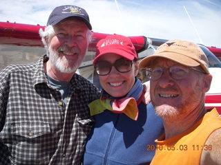 239 773. Joseph and Mary and Adam in front of Maule N5651E