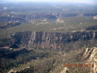 65 776. aerial - Arizona south of Monument Valley