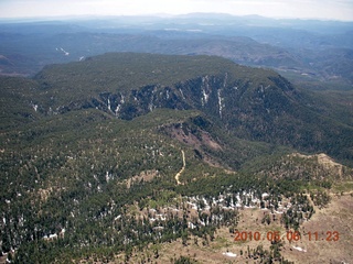 74 776. aerial - Mogollon Rim near Payson