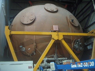 telescope at Mt. Graham