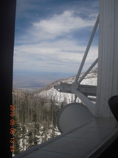 telescope at Mt. Graham