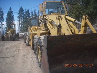 telescope at Mt. Graham - tools