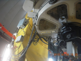 telescope at Mt. Graham - snow