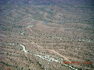 aerial - Alamo Lake area
