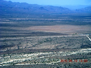 aerial - Alamo Lake area
