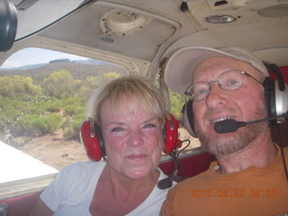 Matt and Ben flying in N4372J