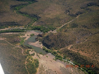 aerial - bridge over Verde River
