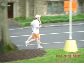 Princeton reunions - 5 Km runner