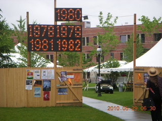 Princeton reunions - 5 Km runner