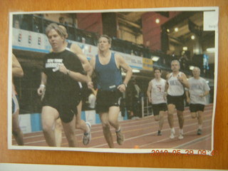 Princeton reunions - Merrell's and Eva's house - Merrell's race picture