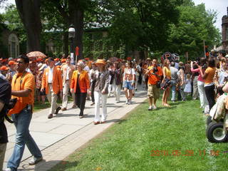 Princeton reunions - Merrell's and Eva's house - Merrell's high-school race picture