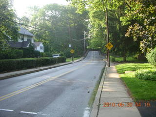 Ben Franklin Bridge back to Philadelphia