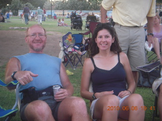 getting in and out of Neil's Piper Cub - Adam