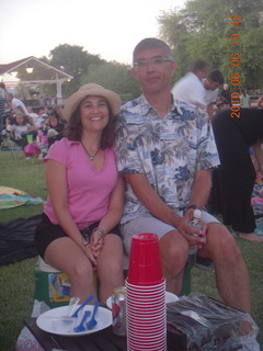 getting in and out of Neil's Piper Cub - Adam