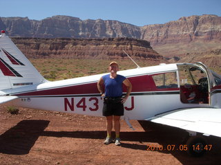 Bullfrog Basin trip with Stan - Adam and N4372J