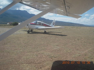 Adam flying N4372J over Verde River valley