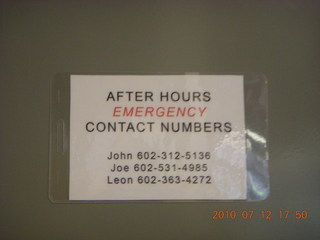 Bicycle Cellar after-hours sign