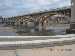 Ben Franklin Bridge back to Philadelphia