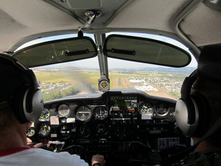 Adam and Bob flying N8377W