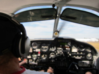 Adam and Bob flying N8377W