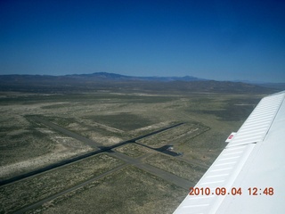 7S5 to DVT trip - aerial - Nevada - Austin
