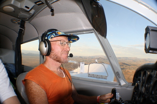 Sean and Adam flying in N8377W