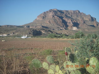 Superior Airport - another airplane, a Maule
