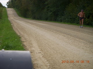 7S5 to DVT trip - Oregon - Adam getting ready to run at Chiloquin State