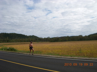 Welch run with Kevin - Adam running