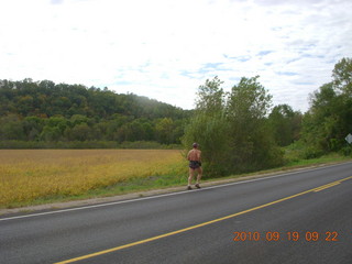 Welch run with Kevin - Adam running