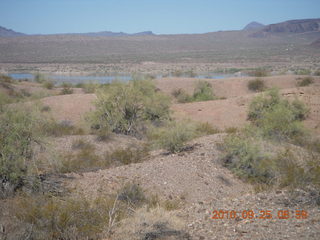 aerial - Alamo Lake area