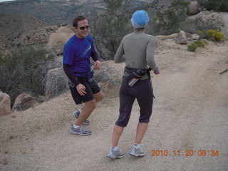 Adam running at Bagdad - back