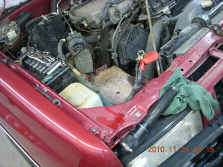 5 7dq. Moab trip - Isuzu Rodeo, dead battery