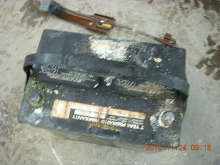 6 7dq. Moab trip - Isuzu Rodeo, dead battery