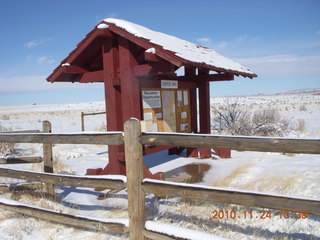 10 7dq. Moab trip - drive to Canyonlands Needles Overlook signs