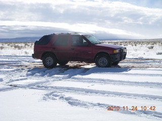 18 7dq. Moab trip - drive to Canyonlands Needles - Izusu Rodeo