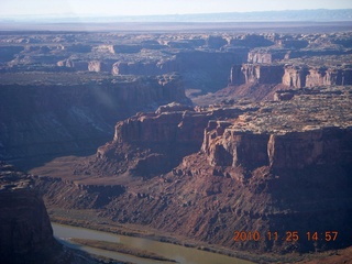 44 7dr. Moab trip - aerial - Green River