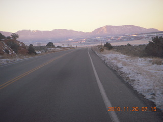 6 7ds. Moab trip - dawn drive to Needles