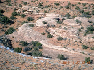 158 7dt. Moab trip - aerial - Green River canyon area