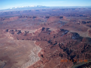 191 7dt. Moab trip - aerial - Canyonlands - Green River side